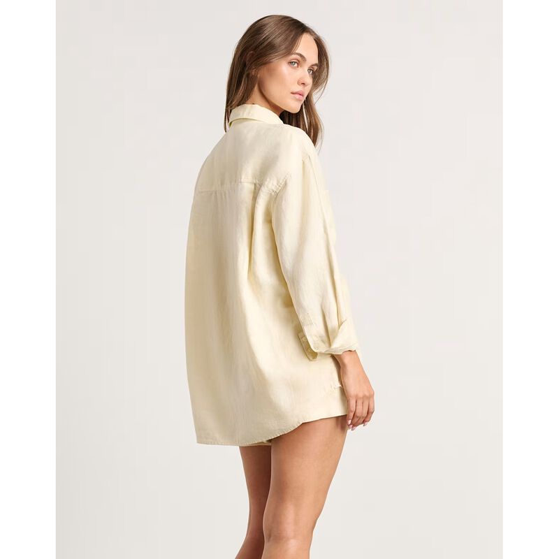JAG Cindy Linen Oversized Shirt image number 9